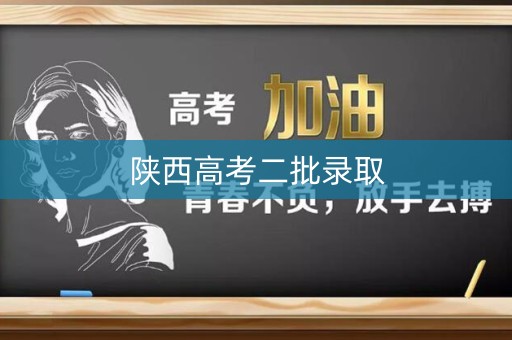 陕西高考二批录取
