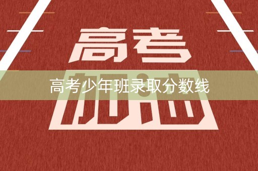 高考少年班录取分数线
