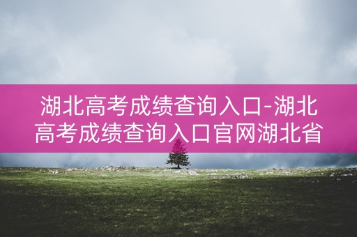 湖北高考成绩查询入口-湖北高考成绩查询入口官网湖北省教育考试院官网 湖北高考成绩查询入口-湖北高考成绩查询入口官网湖北省教育考试院官网