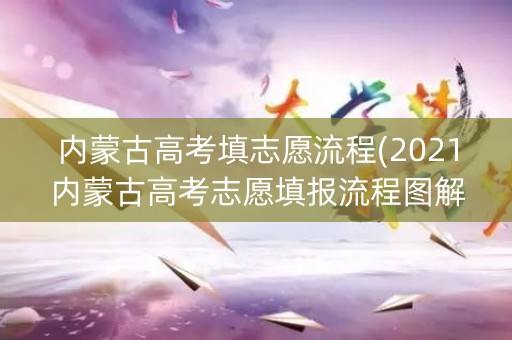 内蒙古高考填志愿流程(2021内蒙古高考志愿填报流程图解) 内蒙古高考填志愿流程(2021内蒙古高考志愿填报流程图解)