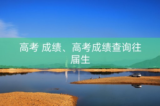 高考 成绩、高考成绩查询往届生
