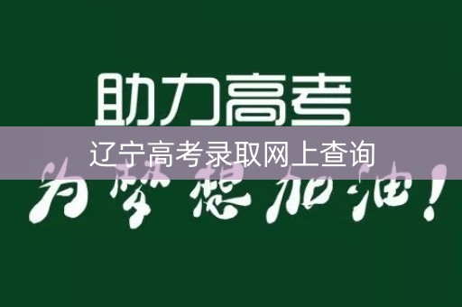 辽宁高考录取网上查询