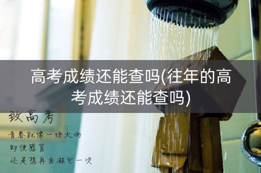 高考成绩还能查吗(往年的高考成绩还能查吗)