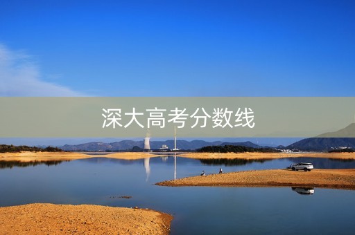 深大高考分数线