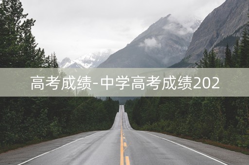 高考成绩-中学高考成绩2020