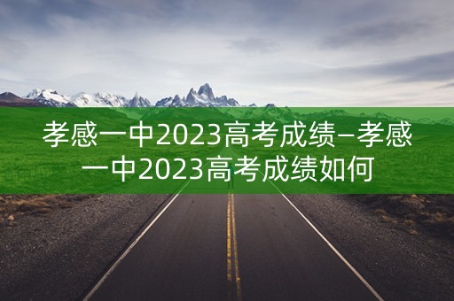 孝感一中2023高考成绩—孝感一中2023高考成绩如何