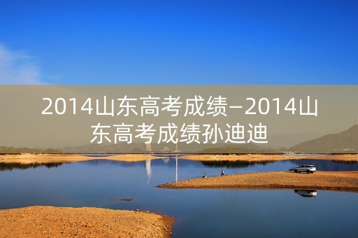 2014山东高考成绩—2014山东高考成绩孙迪迪