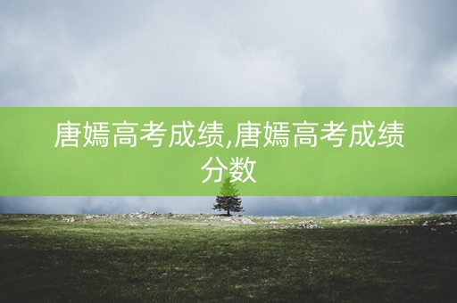 唐嫣高考成绩,唐嫣高考成绩分数