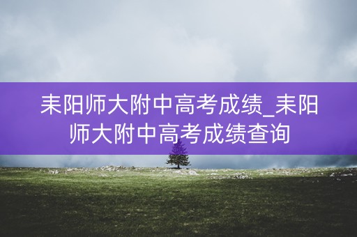 耒阳师大附中高考成绩_耒阳师大附中高考成绩查询