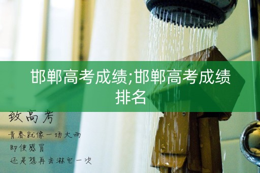 邯郸高考成绩;邯郸高考成绩排名