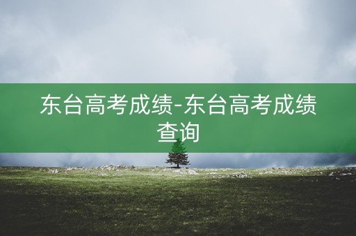 东台高考成绩-东台高考成绩查询