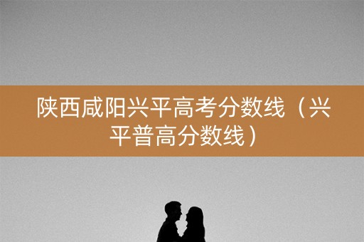陕西咸阳兴平高考分数线（兴平普高分数线）