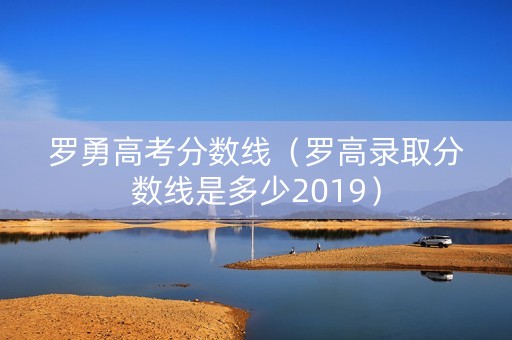 罗勇高考分数线（罗高录取分数线是多少2019）