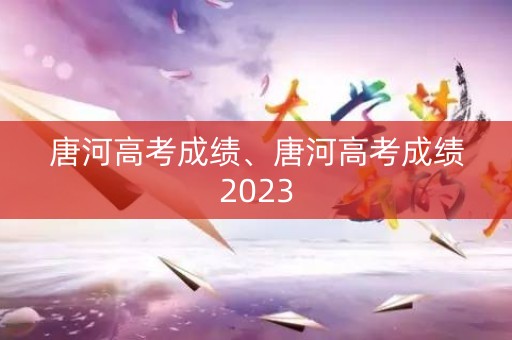 唐河高考成绩、唐河高考成绩2023