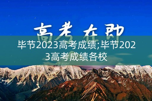 毕节2023高考成绩;毕节2023高考成绩各校