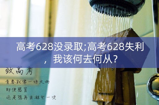 高考628没录取;高考628失利，我该何去何从？