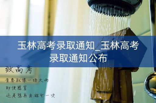 玉林高考录取通知_玉林高考录取通知公布