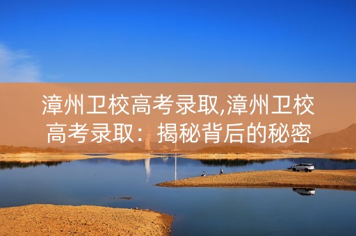 漳州卫校高考录取,漳州卫校高考录取：揭秘背后的秘密