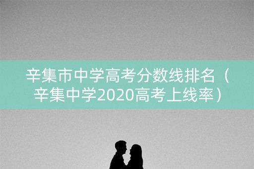 辛集市中学高考分数线排名（辛集中学2020高考上线率）