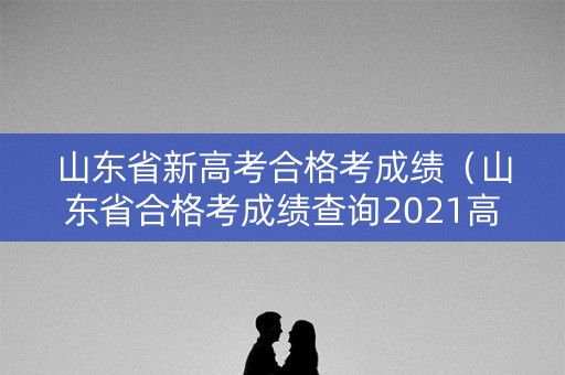 山东省新高考合格考成绩（山东省合格考成绩查询2021高中）