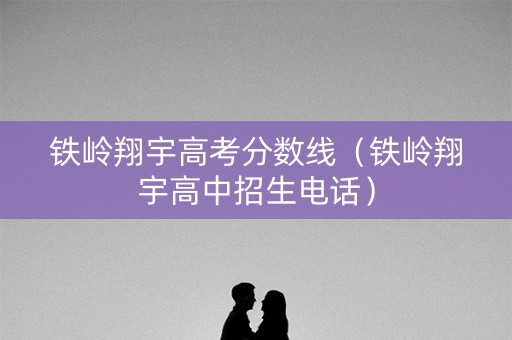 铁岭翔宇高考分数线（铁岭翔宇高中招生电话）