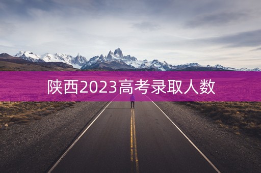 陕西2023高考录取人数 陕西2023高考录取人数