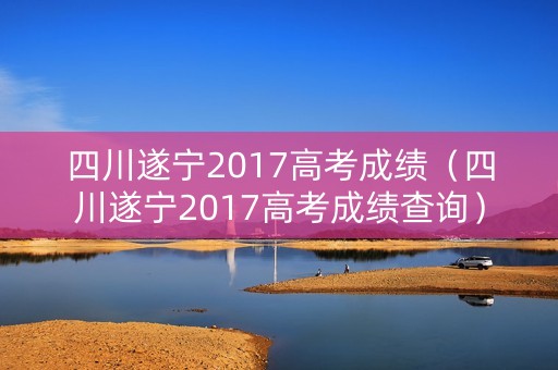 四川遂宁2017高考成绩（四川遂宁2017高考成绩查询）