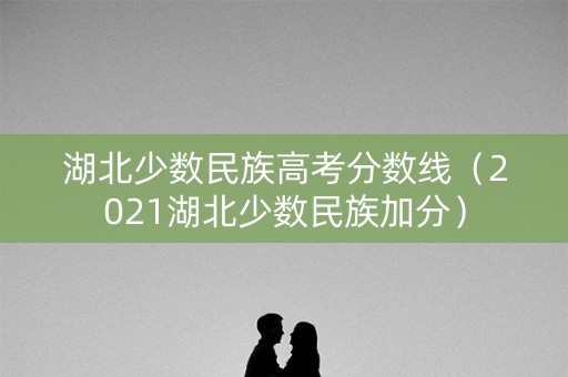 湖北少数民族高考分数线（2021湖北少数民族加分）