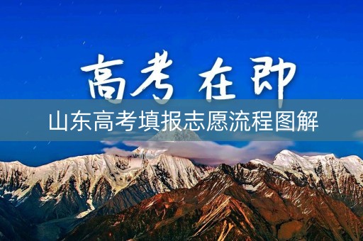 山东高考填报志愿流程图解 山东高考填报志愿流程图解