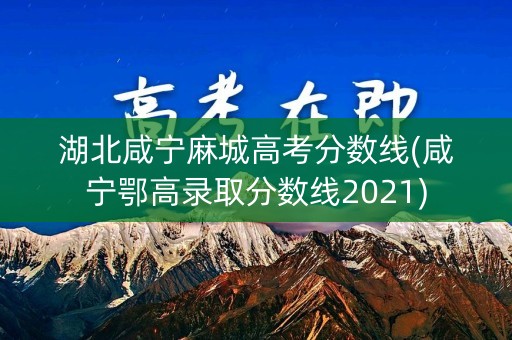 湖北咸宁麻城高考分数线(咸宁鄂高录取分数线2021) 湖北咸宁麻城高考分数线(咸宁鄂高录取分数线2021)
