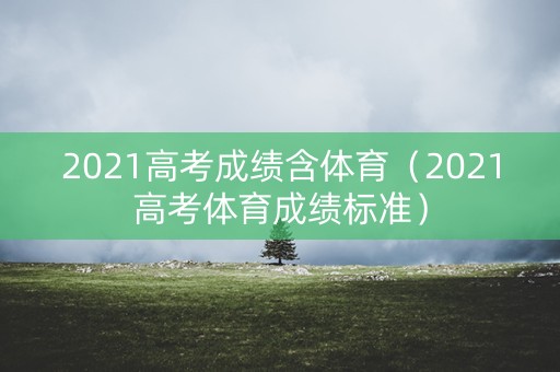 2021高考成绩含体育（2021高考体育成绩标准）