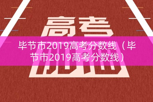 毕节市2019高考分数线（毕节市2019高考分数线）