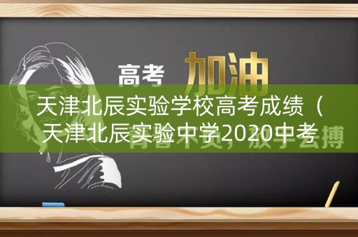 天津北辰实验学校高考成绩（天津北辰实验中学2020中考成绩）