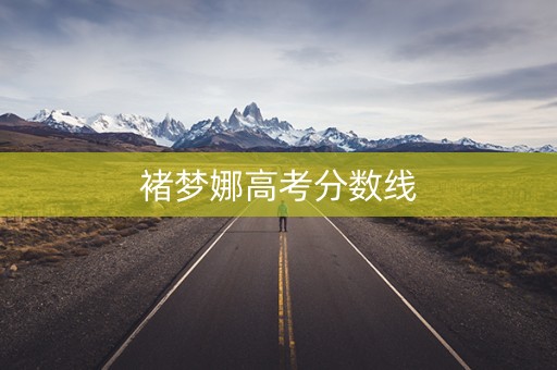 褚梦娜高考分数线