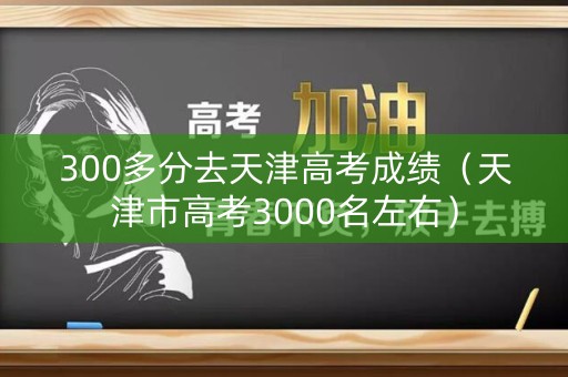 300多分去天津高考成绩（天津市高考3000名左右）