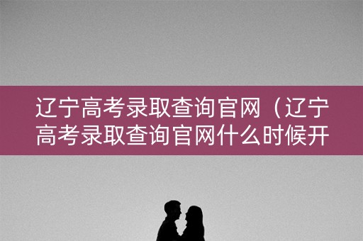 辽宁高考录取查询官网（辽宁高考录取查询官网什么时候开始）