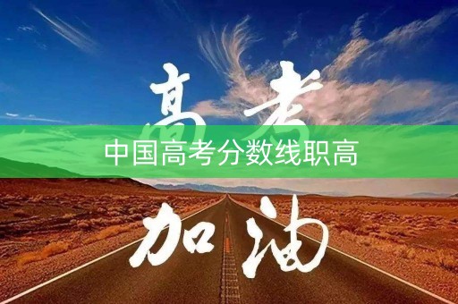 中国高考分数线职高