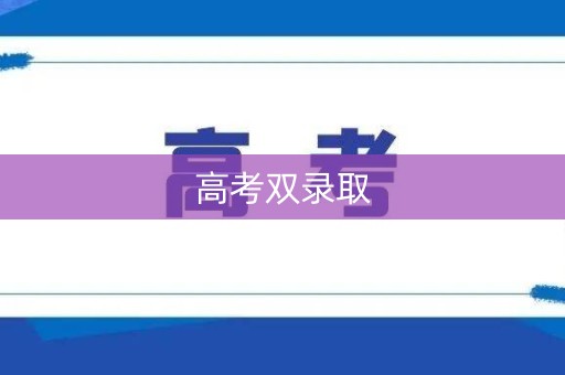 高考双录取