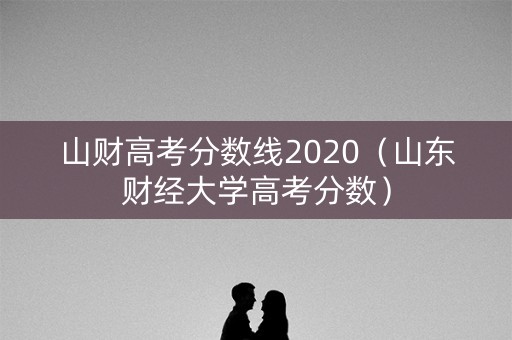 山财高考分数线2020(山东财经大学高考分数) 山财高考分数线2020(山东财经大学高考分数)