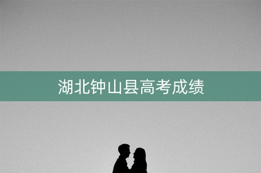 湖北钟山县高考成绩