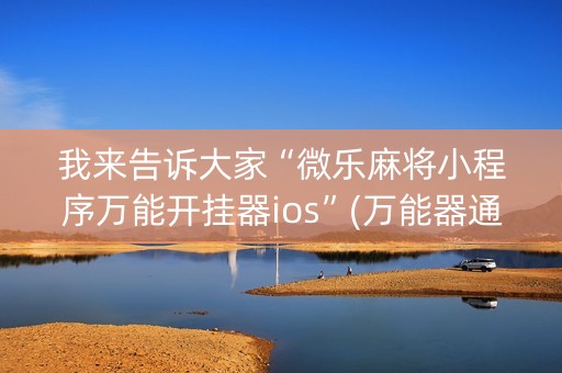 我来告诉大家“微乐麻将小程序万能开挂器ios”(万能器通用版)-知乎