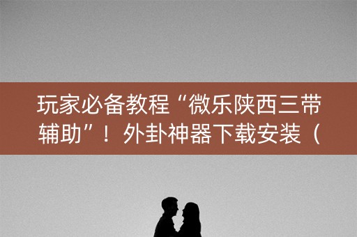 玩家必备教程“微乐陕西三带辅助”！外卦神器下载安装（确实真的有挂)-知乎