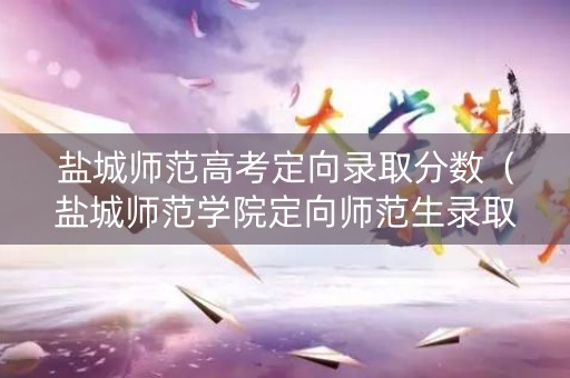 盐城师范高考定向录取分数（盐城师范学院定向师范生录取分数线）