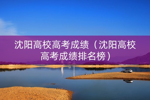 沈阳高校高考成绩（沈阳高校高考成绩排名榜）