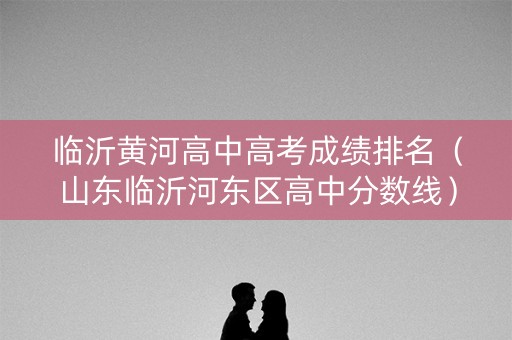 临沂黄河高中高考成绩排名（山东临沂河东区高中分数线）