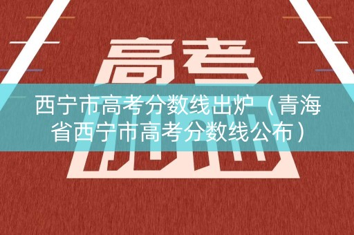 西宁市高考分数线出炉（青海省西宁市高考分数线公布）