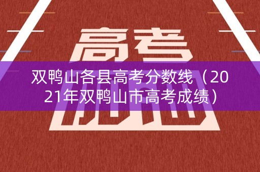 双鸭山各县高考分数线（2021年双鸭山市高考成绩）