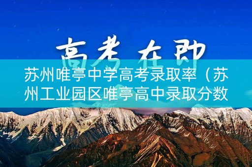 苏州唯亭中学高考录取率（苏州工业园区唯亭高中录取分数线）