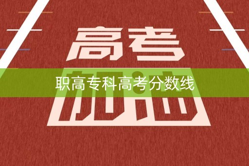 职高专科高考分数线