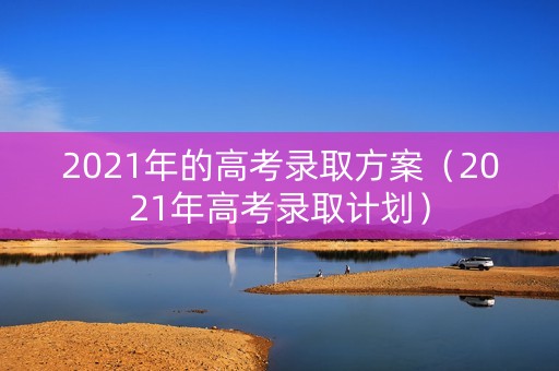 2021年的高考录取方案（2021年高考录取计划）